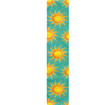 Shiny Sun Pattern Print Table Runner