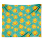 Shiny Sun Pattern Print Tapestry
