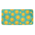 Shiny Sun Pattern Print Towel