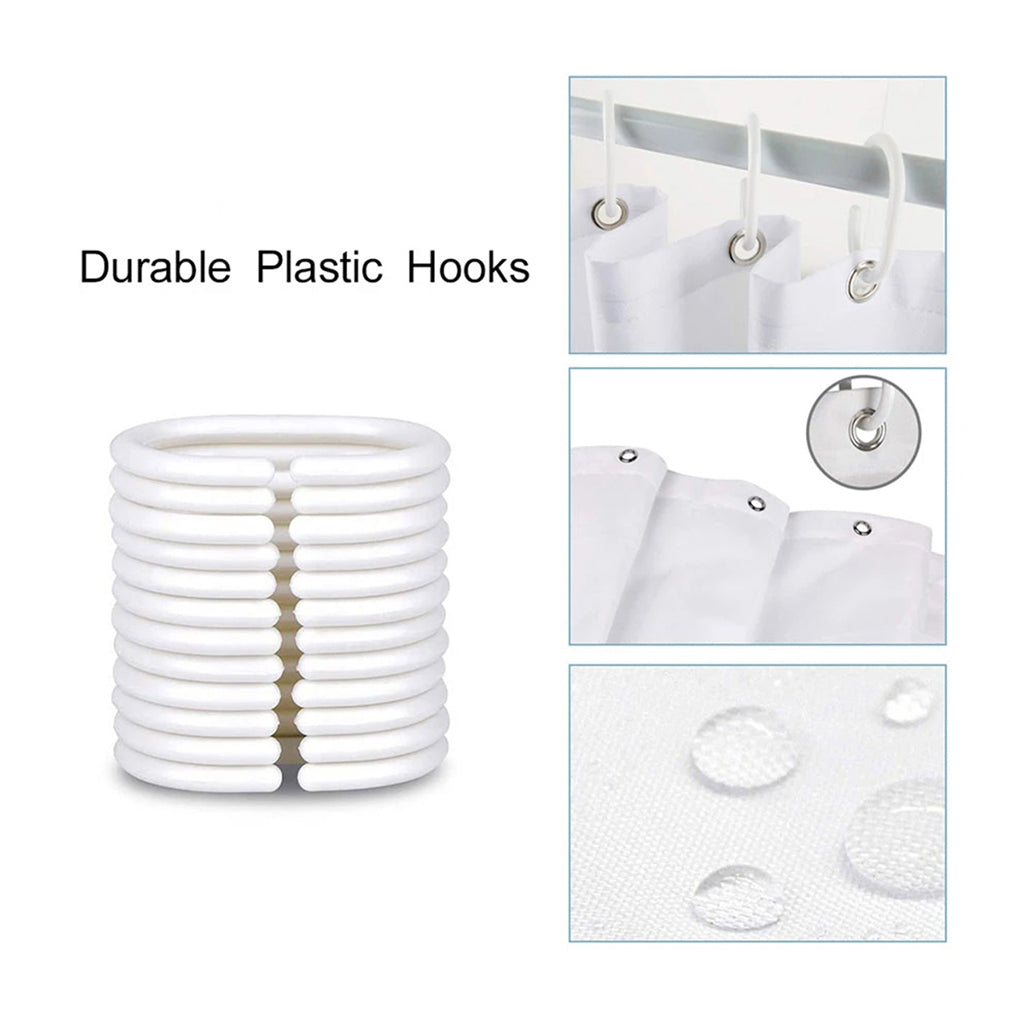 Yummy Watermelon Pieces Pattern Print Shower Curtain