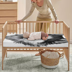 Siberian Husky Portrait Print Baby Crib Sheet