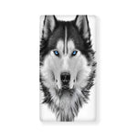 Siberian Husky Portrait Print Baby Crib Sheet