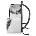 Siberian Husky Portrait Print Backpack
