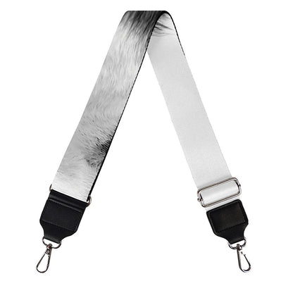 Siberian Husky Portrait Print Bag Strap