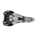 Siberian Husky Portrait Print Bicycle Seat Cover