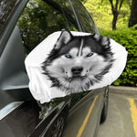 Siberian Husky Portrait Print Car Side Mirror Covers