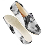 Siberian Husky Portrait Print Casual Shoes