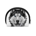 Siberian Husky Portrait Print Coin Purse