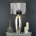 Siberian Husky Portrait Print Drum Lamp Shade