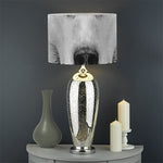 Siberian Husky Portrait Print Drum Lamp Shade