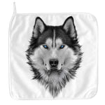 Siberian Husky Portrait Print Hand Towel