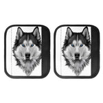 Siberian Husky Portrait Print Handle Covers