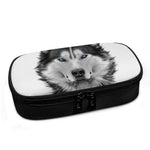 Siberian Husky Portrait Print Insulin Cooler Travel Case