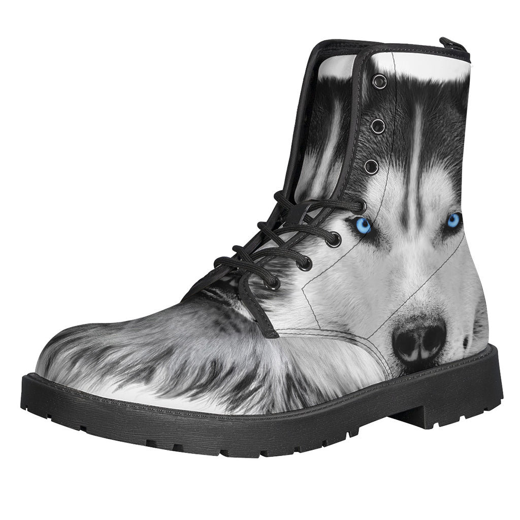 Siberian Husky Portrait Print Backpack