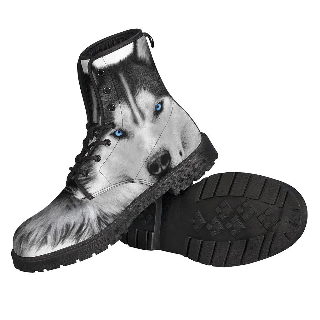Siberian Husky Portrait Print Backpack