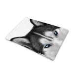 Siberian Husky Portrait Print Pet Cooling Mat Cover