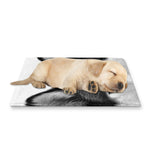 Siberian Husky Portrait Print Pet Cooling Mat Cover