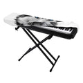 Siberian Husky Portrait Print Piano Keyboard Cover