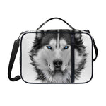 Siberian Husky Portrait Print Shoulder Strap Bible Bag
