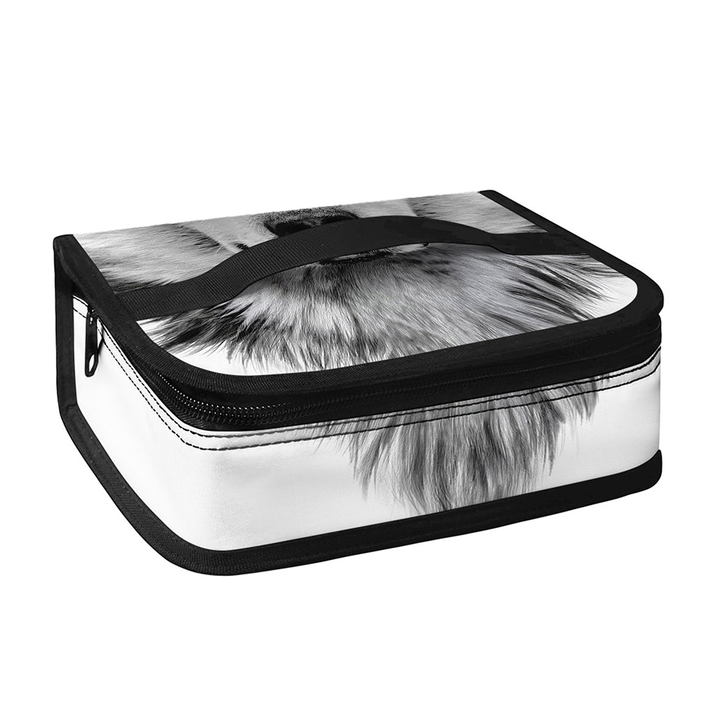 Siberian Husky Portrait Print Small Lunch Bag