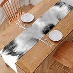 Siberian Husky Portrait Print Table Runner