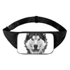 Siberian Husky Portrait Print Waist Bag