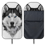 Siberian Husky Portrait Print Waterproof Car Seat Cover