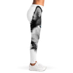 Siberian Husky Portrait Print Women's Leggings