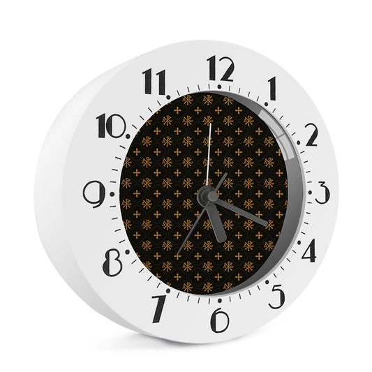 Sigla Orthodox Pattern Print Alarm Clock
