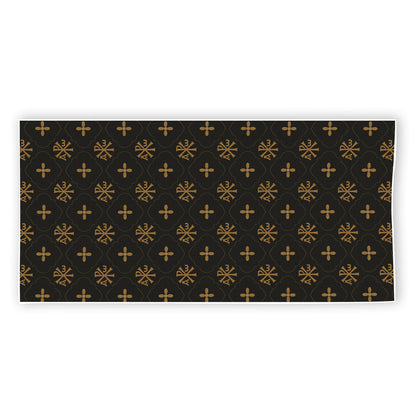Sigla Orthodox Pattern Print Beach Towel