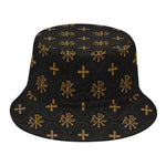 Sigla Orthodox Pattern Print Bucket Hat