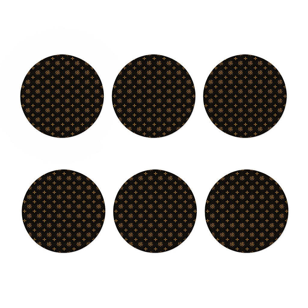 Sigla Orthodox Pattern Print Coaster Set