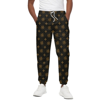 Sigla Orthodox Pattern Print Cotton Pants