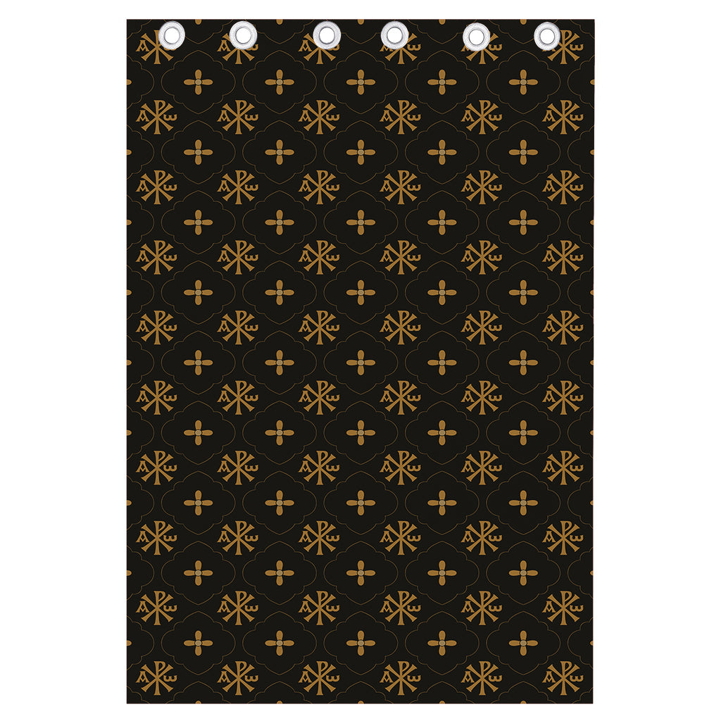 Sigla Orthodox Pattern Print Curtain