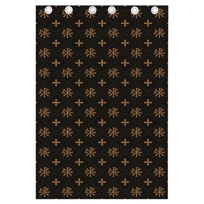 Sigla Orthodox Pattern Print Curtain