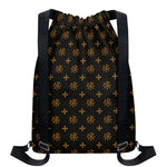 Sigla Orthodox Pattern Print Drawstring Backpack
