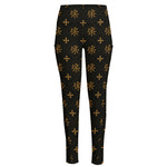 Sigla Orthodox Pattern Print High-Waisted Pocket Leggings