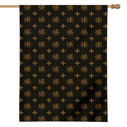 Sigla Orthodox Pattern Print House Flag