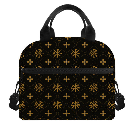 Sigla Orthodox Pattern Print Insulated Lunch Bag