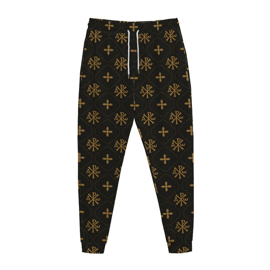 Sigla Orthodox Pattern Print Jogger Pants