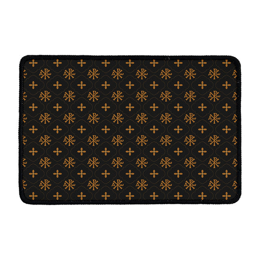 Sigla Orthodox Pattern Print Kitchen Mat