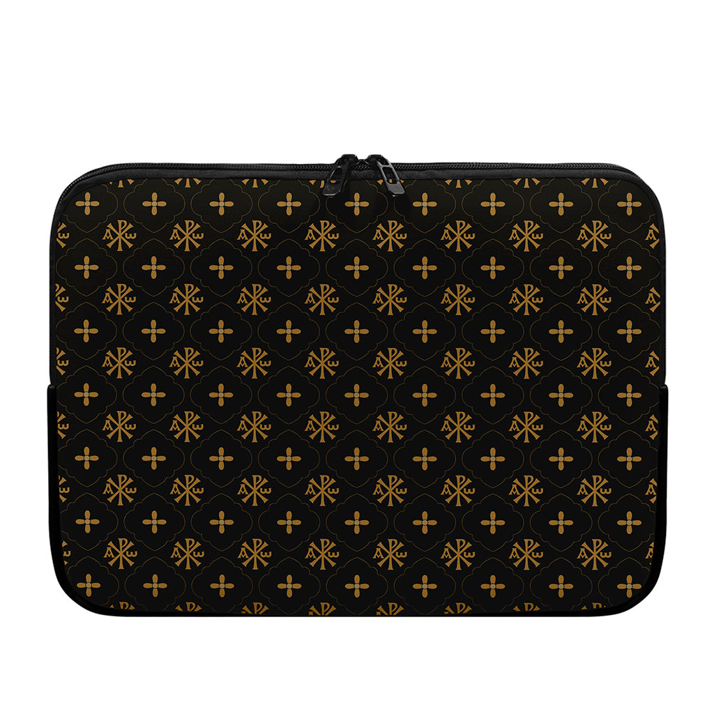 Sigla Orthodox Pattern Print Laptop Sleeve