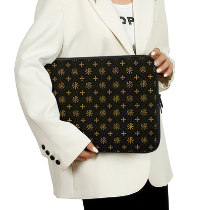 Sigla Orthodox Pattern Print Laptop Sleeve