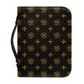 Sigla Orthodox Pattern Print Leather Bible Cover