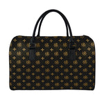 Sigla Orthodox Pattern Print Leather Duffle Bag