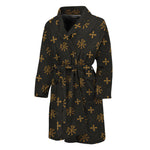 Sigla Orthodox Pattern Print Men's Bathrobe