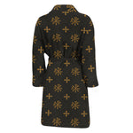 Sigla Orthodox Pattern Print Men's Bathrobe