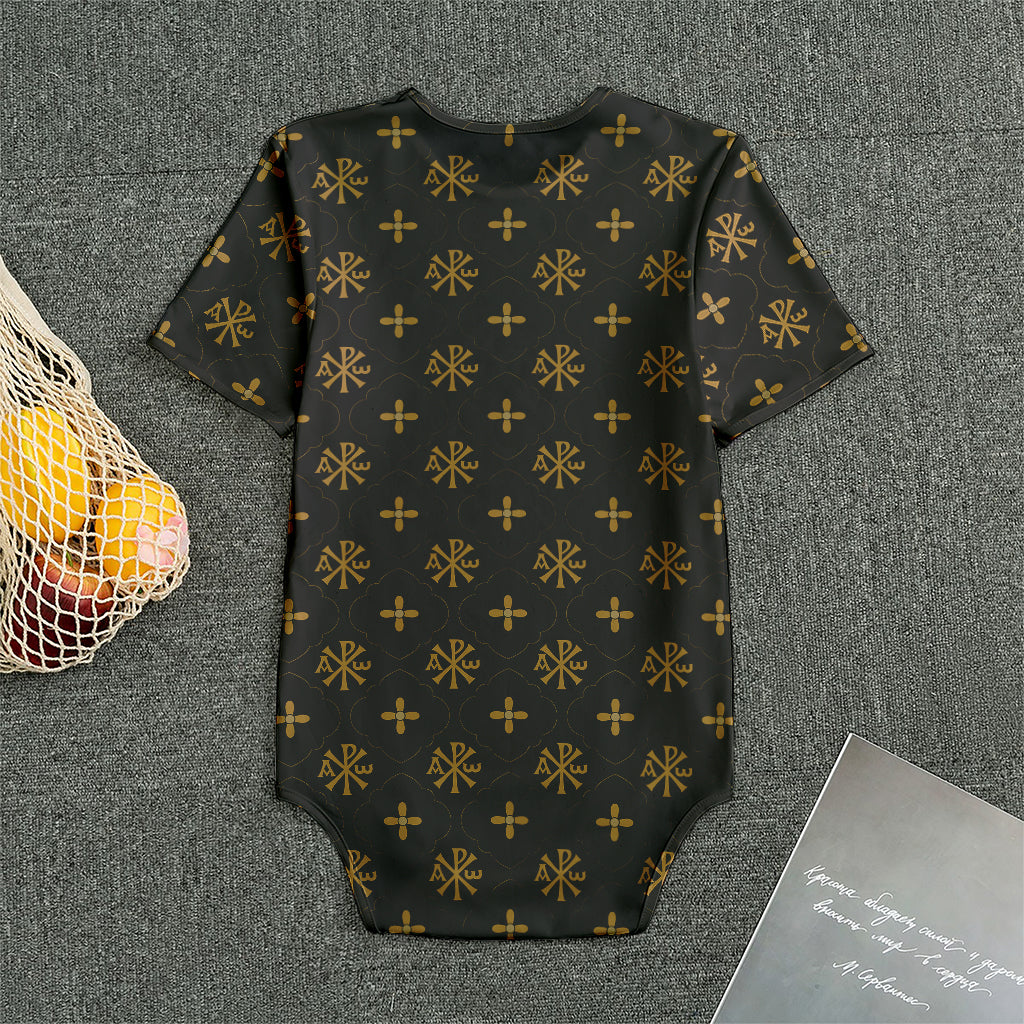 Sigla Orthodox Pattern Print Men's Bodysuit