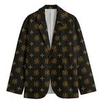 Sigla Orthodox Pattern Print Men's Cotton Blazer