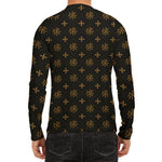 Sigla Orthodox Pattern Print Men's Long Sleeve Rash Guard